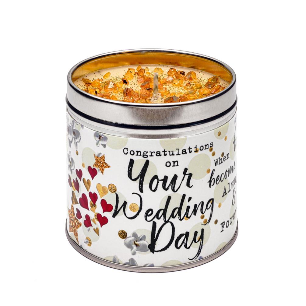 Best Kept Secrets Your Wedding Day Tin Candle £8.99